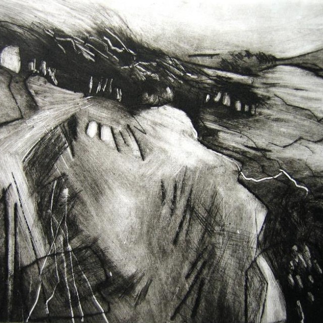 Anita Reynolds - Drypoint