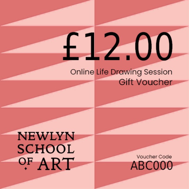 Online Life Drawing Session Voucher